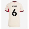 Liverpool Milos Kerkez #6 Bortedrakt Kvinner 2025-26 Kortermet